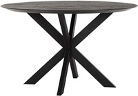 Dining table Shape round BLACK