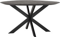 DTP Home Timeless Black dining table Shape Ø150 cm