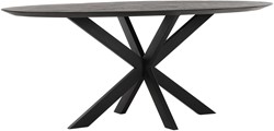 Dining table Shape oval BLACK