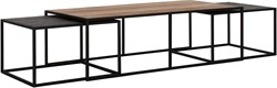 Coffee table Cosmo rectangular, set of 3