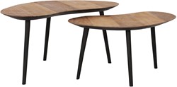 Coffee table Organus NATURAL, set of 2