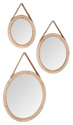 Mirror San Jose, set of 3