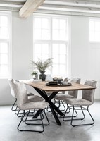 TI 520637 Curves dining table-ML 748908 Trapezium