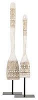 ML 427912 Tribal spoon whitewash