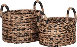 Basket MUST Living oval, set of 2