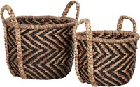 Basket MUST Living round XL, set of 2