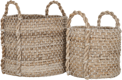 Basket Patio round , set of 2