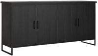 Dresser Beam No.1, 4 doors BLACK