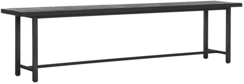 DTP Home Timeless Black bench Beam 190 cm