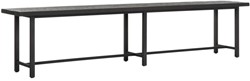 DTP Home Timeless Black bench Beam 215 cm