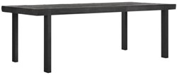 DTP Home Timeless Black dining table Beam 225 cm