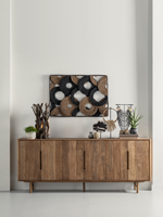 BL 741334 Bliss dresser ML 833141 Spot lamp black - ML 890927 Wall panel Cuba_sfeer1