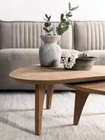 BL 741500 Bliss coffee table pebble teak_detail1