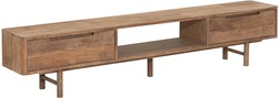 TV stand Bliss No.1 large, 2 drawers, open rack