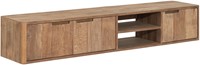 Hanging TV stand Bliss No.2 medium, 3 doors, 2 open racks