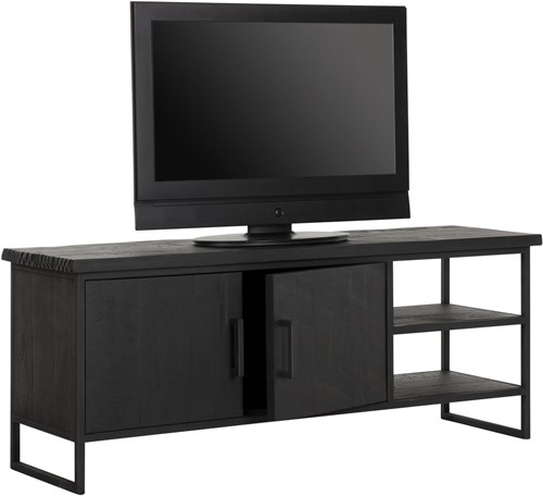 DTP Home Timeless Black TV stand Beam No.2 small