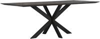 BT 530634 Dining table curves rectangular BLACK_2