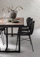 CC 206816 Dining table + ML 246717 Side chair Bahamas Loom_Sfeer 3