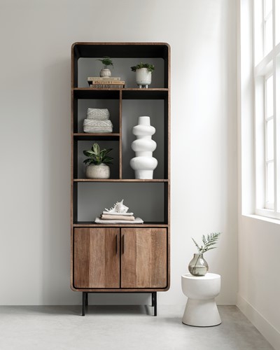 EV 333005 Bookcase Evo | ML 462095 Vase Bubble_Sfeer