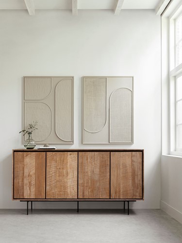 Wall Panels Lorcan & Elyn Cream - MP 204334 Dresser Metropole_Sfeer