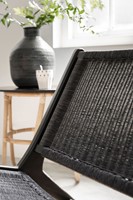 ML 450432 Lounge chair Lazy loom black_Detail 1