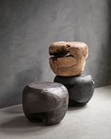 Coffee tables Ball Natural/Brown & Black_Sfeer
