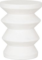 Side table Zig Zag White