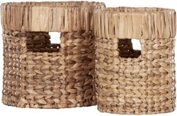 Storage box Organize round, set of 2