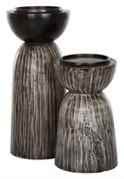 Candle holder Light small + large