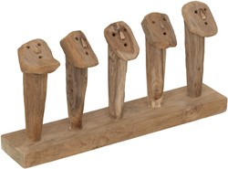 Wall coat rack Liam, 5 hooks