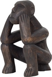 MUST Living statue Monkey Do nothing