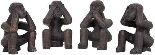 Statues Do-See-Say-Hear Nothing