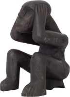 MUST Living statue Monkey Hear nothing