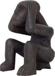 MUST Living statue Monkey Hear nothing