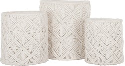 Baskets Boho, set of 3