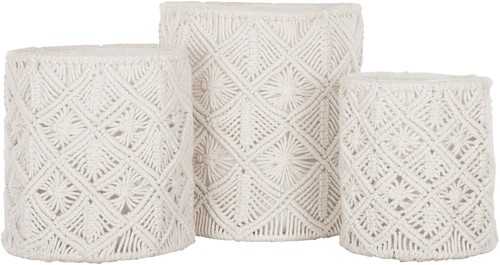 Baskets Boho, set of 3