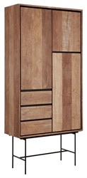 Cupboard Metropole high, 3 doors, 3 drawers