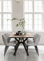 MP 204734 Dining table Metropole + Side chair Bloom_Sfeer 2