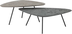 Coffee table Plectro Earth, set of 2