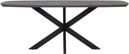 SC 180854 Dining table Vito danish oval 200 Pepper_1