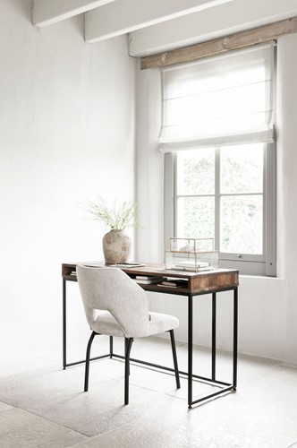 TC 320720 Writing desk Timber No.1 - ML 749515 Side chair Bloom_Sfeer