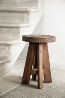 TC 320814 Stool Timber round_Sfeer