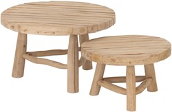 MUST Living coffee table set of 2 Blue Marlin
