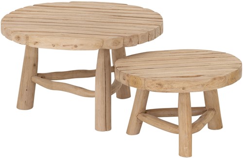 Coffee table Blue Marlin, set of 2  