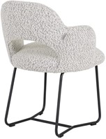 ML 749414 Vista arm chair Boucle light grey