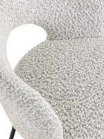 ML 749414 Vista arm chair Boucle light grey