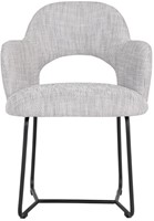 ML 749417 Vista arm chair Polaris light grey