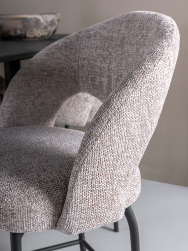 ML 749822 Arca counter chair glossy sand_detail1