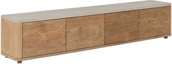 TV stand Nova Travertin large, 4 flap panels