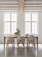 AP 461733 Apollo dining tabke 230 cm - ML 749015 blossom dining chair polaris natural_sf1